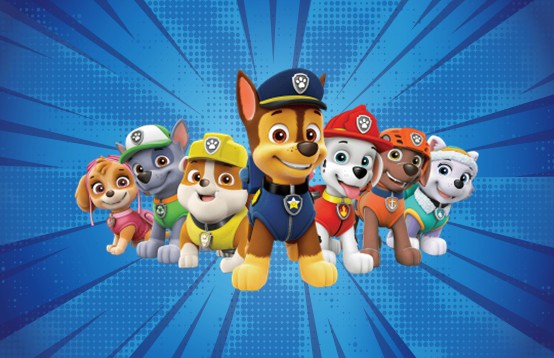 De paw patrol pups